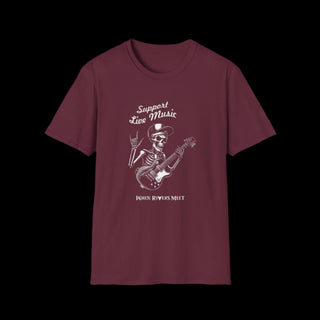 DUDES GUITARIST BONES T-SHIRT